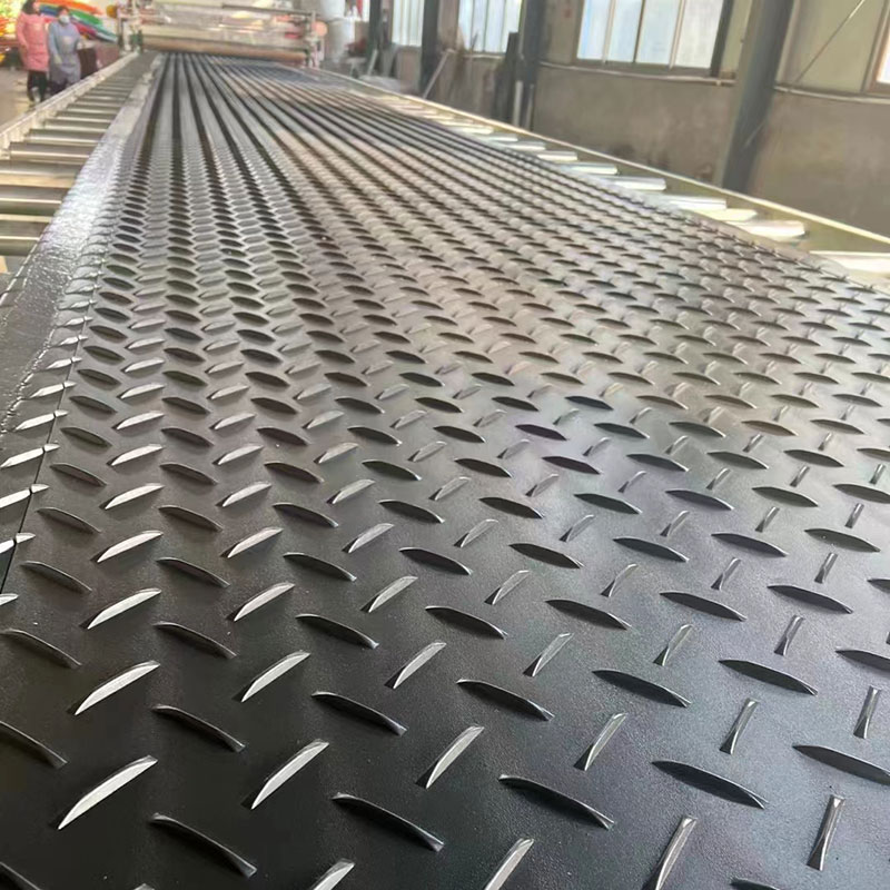 Thảm bảo vệ sàn có nghĩa vụ nặng nề lỗ lõi Hdpe