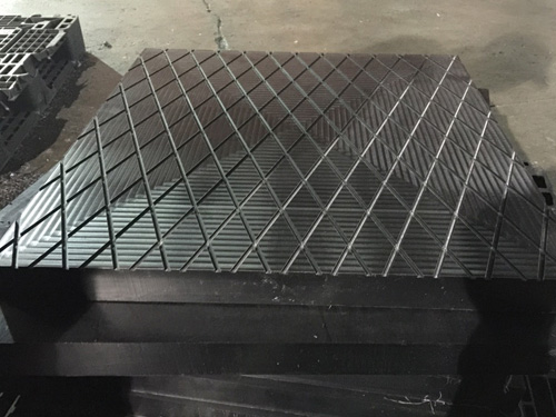 Tấm đệm theo dõi bảo vệ mặt đất xây dựng bằng vật liệu tổng hợp hạng nặng