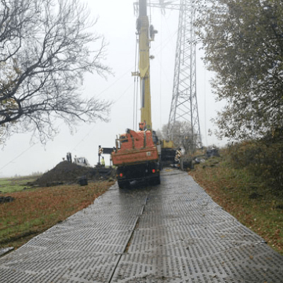 Thảm đất xây dựng