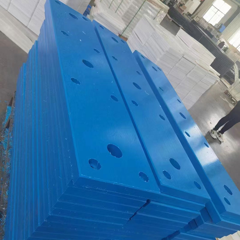 Màu xanh cắt theo kích thước Khối UHMWPE Màu xanh cắt theo kích thước Khối UHMWPE
